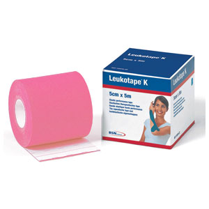Tape neuromuscular Leukotape® - rosa