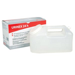 24 hours urine tanks 2500 ml in single box - 27 pcs
