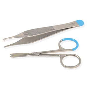 Kit de instrumentos de sutura - desechable - estéril