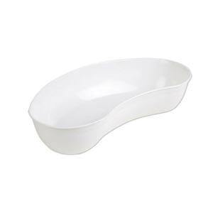 Bacinella reniforme in plastica 260×125 mm