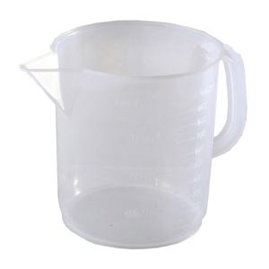 Carafe graduée en plastique 1000 ml