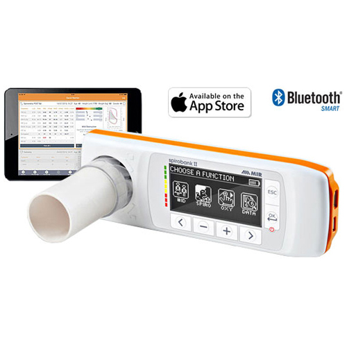 Spirometro MIR Spirobank II® SMART con SpO2