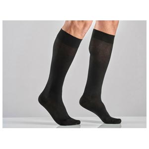 Gambaletti unisex a media compressione - nero