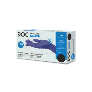 Gants en nitrile Zero non poudrés - moyen
