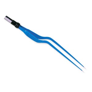 Pinza bipolare baionetta 24 cm - punte 1 mm - attacco UE