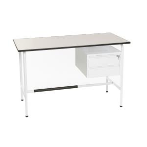 Mesa com duas gavetas