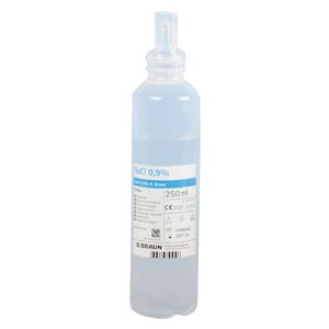 Ecolav NaCl 0,9% soro fisiológico estéril - 1 frasco de 250 ml