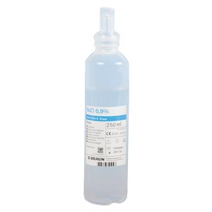 Ecolav NaCl 0,9% suero fisiológico estéril - 1 frasco de 250 ml