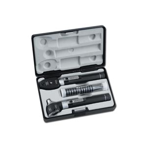 Set oto-ophtalmoscope Sigma LED Deluxe – avec otoscope Sigma F.O. et ophtalmoscope Sigma 2,5 V