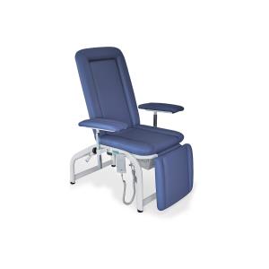 Poltrona per prelievi elettrica con Trendelenburg - blu