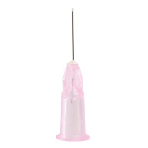 Meso-relle luer needles for sclerotherapy/filler 32G 0,23 × 12 mm - pink