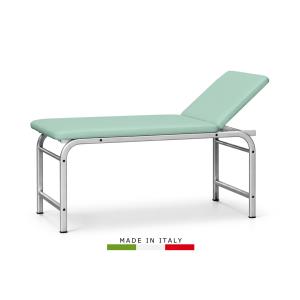 Table d'examen en acier King - vert d'eau