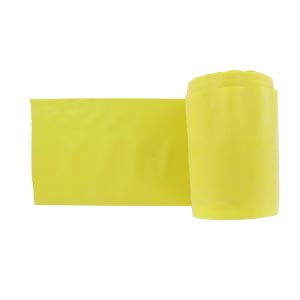 Fascia elastica di resistenza per esercizi 45 m - gialla