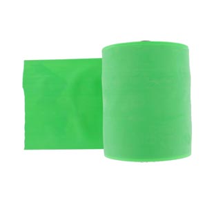 Elastic resistive band for exercise 45 m - green