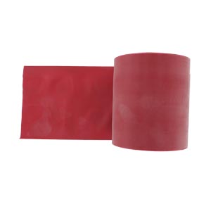 Fascia elastica di resistenza per esercizi 45 m  - rossa