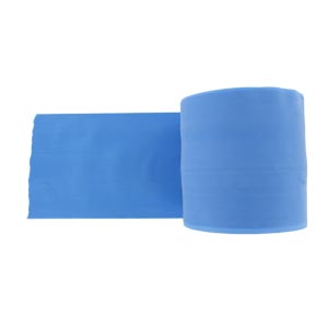 Elastic resistive band for exercise 45 m - blue