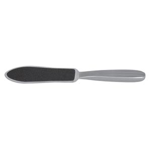 Lima para callos con doble cara y mango de acero inox - 24 cm