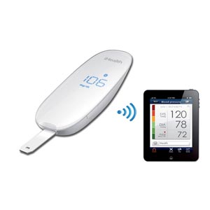 Lecteur de glycémie BG5 glucomètre sans fil