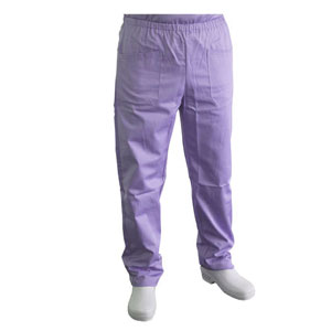 Pantaloni misto cotone unisex - lavanda - XL