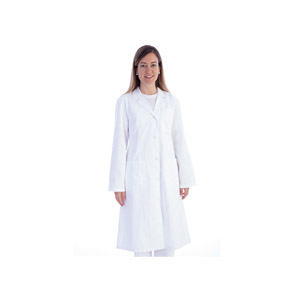 Blouse médicale femme blanche coton mixte - taille 46-48