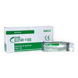SUPER ULSTAR-1100S Carta ecografia compatibile con Sony UPP-110S Bianco / nero