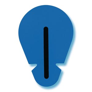 Elettrodi ECG Ambu Blue Sensor SU a francobollo TAB 49×33 mm - gel liquido