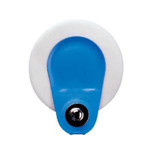 Electrodos ECG Ambu Blue Sensor L de botón 68,2x55 mm - con gel líquido