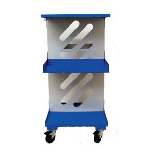 Carrello LUMED euro_cart 4045 bicromatico grigio e blu