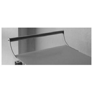 Kit maniglia per carrelli LUMED euro_cart 4045 - grigio chiaro