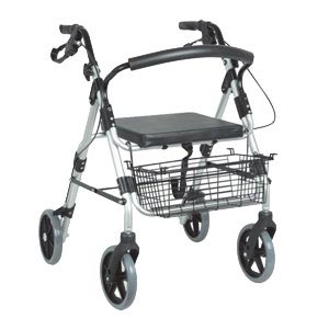 Andador Silver de altura regulable con asiento