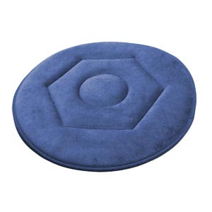 Siège pivotant avec coussin