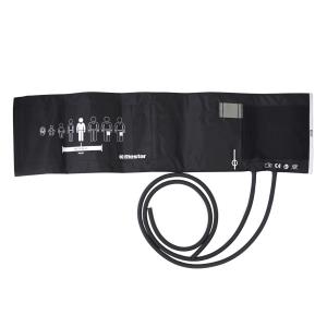 Brassard Riester à 2 tubes 54,4 × 14,5 cm – Adulte