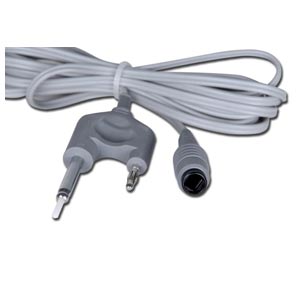 Cable bipolar para electrobisturí MB 120D y 160D - Enchufe europeo