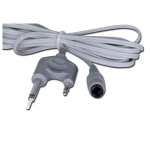 Cabo bipolar ataque UE para bisturis eléctricos MB 120D e 160D