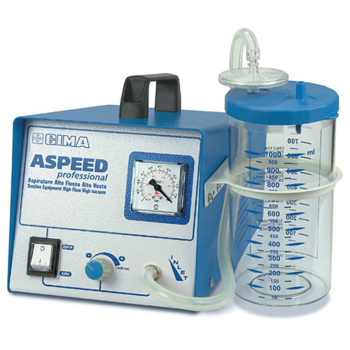 Aspiratore Aspeed professional pompa singola con 1 vaso da 1 litro - 15 lit/min