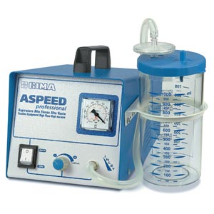 Aspiratore Aspeed professional doppia pompa con 1 vaso da 1 litro - 22 lit/min