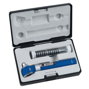 Otoscópio Sigma F.O. LED - 50.000 lux - azul