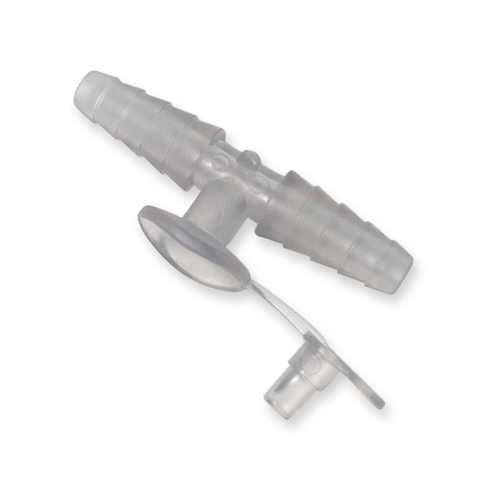 Adaptador entre catateres de aspiração e tubo de silicone 6 x 12 mm