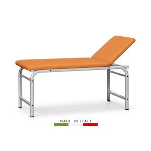 Table d'examen en acier King - orange