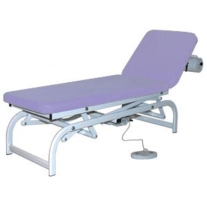 Divan d’examen King en acier hauteur réglable - lilas