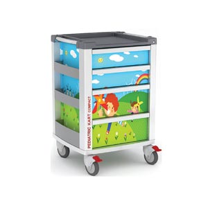 Carrello pediatrico