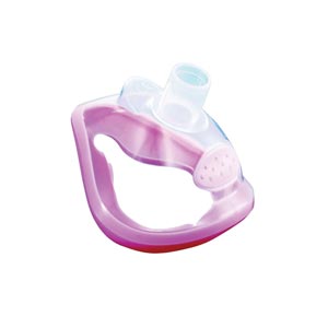Mascherine rianimazione Ultra monouso - n. 1 neonato - rosa