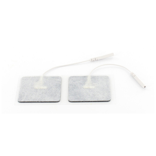 Elétrodos para eletroestimulação com gel descartáveis com cabo