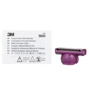 Lames pivotantes jetables pour rasoir chirurgical 3M - 9660