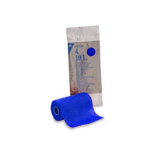 Benda gessata morbida 3M Soft-Cast blu - 10 cm × 3,65 m