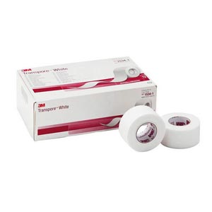 3M™ TRANSPORE™ White 2,5 cm × 9,14 m - 1534-1