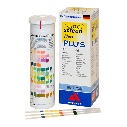 Strisce urine Combi Screen Sys Plus  11 parametri - protezione dall'acido ascorbico