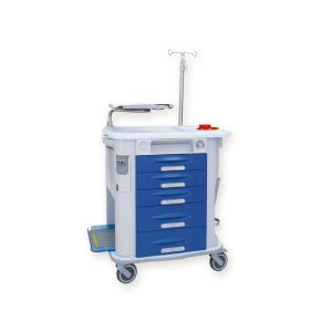 Carrello emergenza Aurion con 5 cassetti - blu