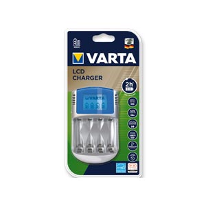 Chargeur LCD Varta pour piles AA et AAA rechargeables