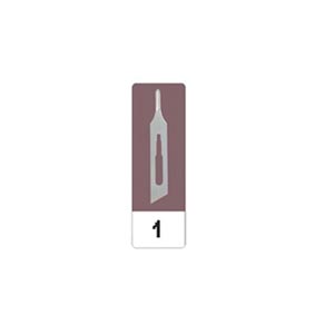 Lame Gouge sterili GIMA - n° 1